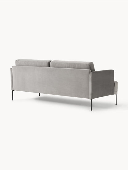 Samt-Sofa Fluente (3-Sitzer)