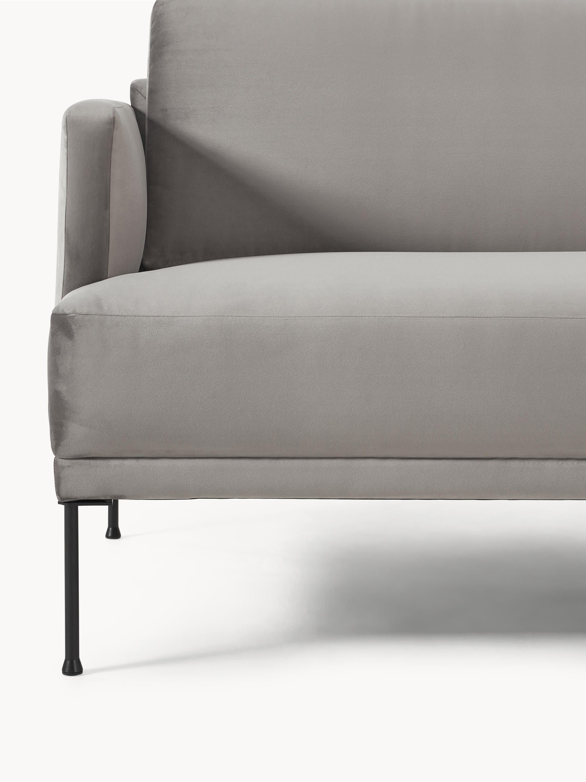 Samt-Sofa Fluente (3-Sitzer)