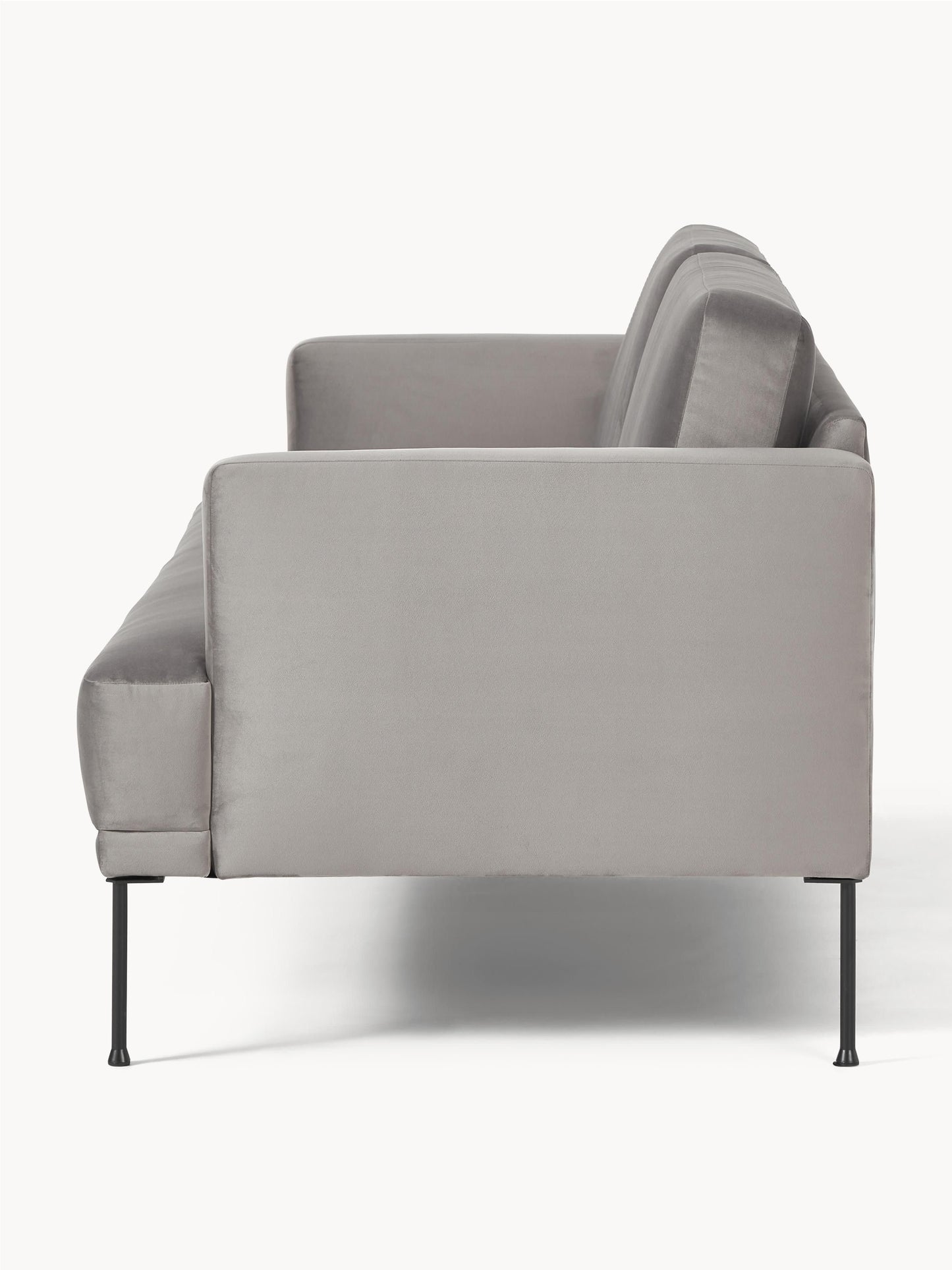Samt-Sofa Fluente (3-Sitzer)