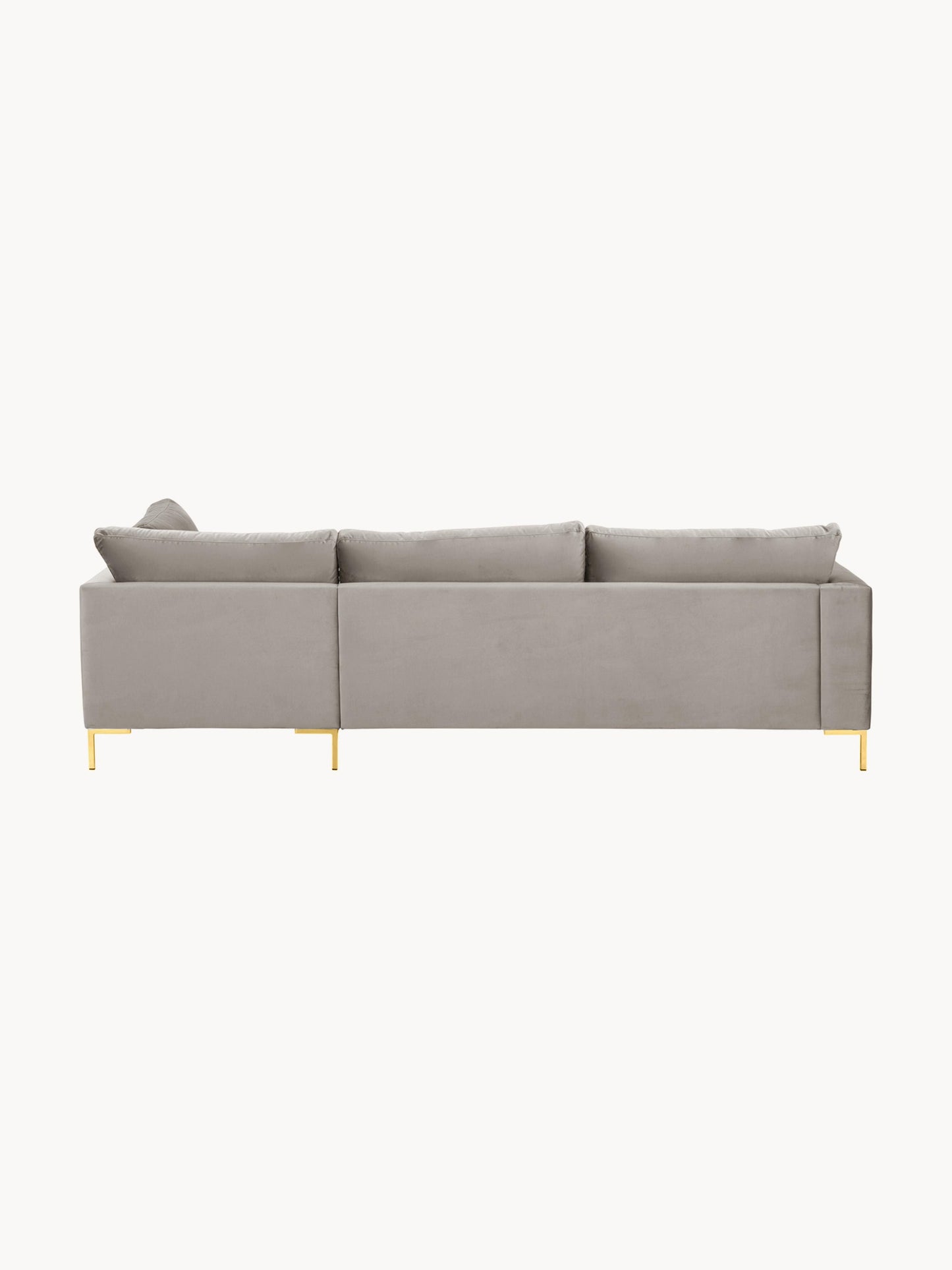 Samt-Ecksofa Luna