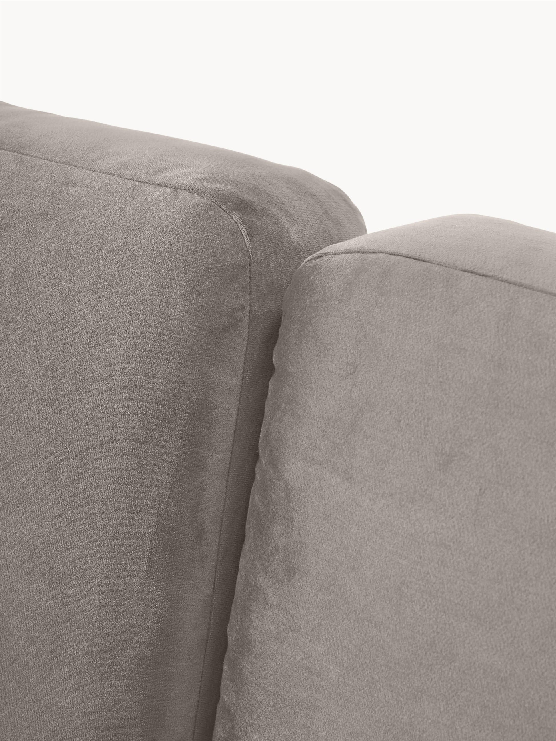 Samt-Sofa Fluente (3-Sitzer)