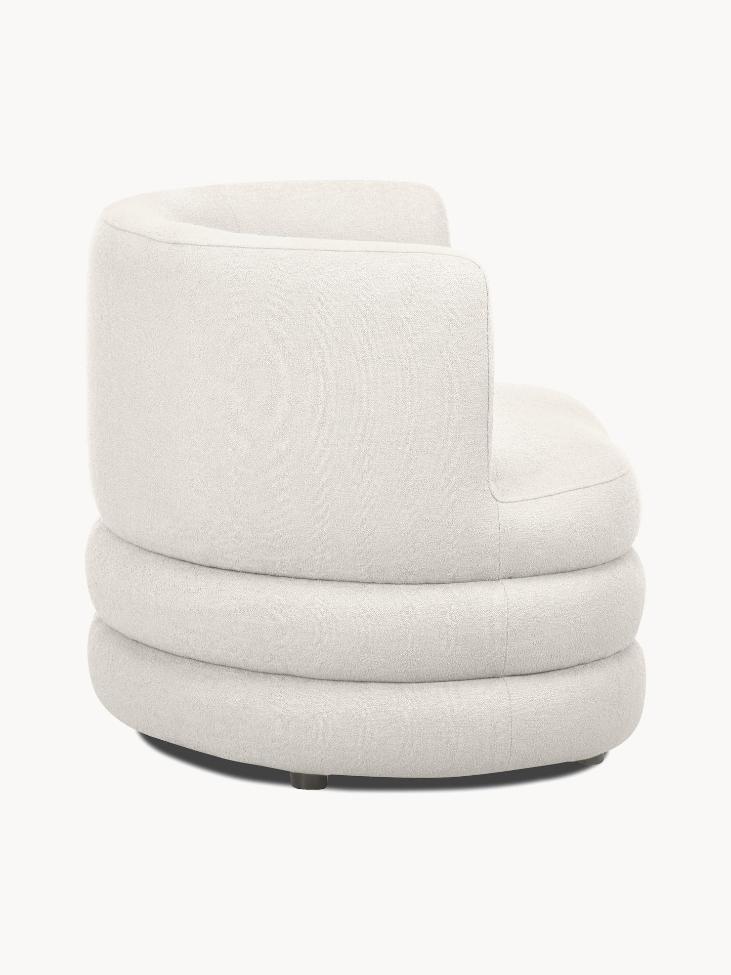 Designer Bouclé-Sessel Solomon