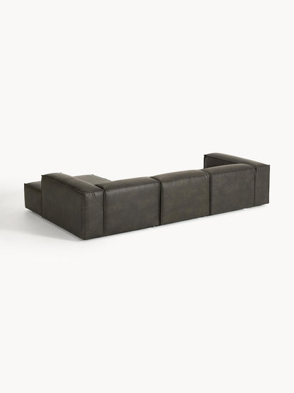 Modulares Ecksofa Lennon (4-Sitzer) aus Leder