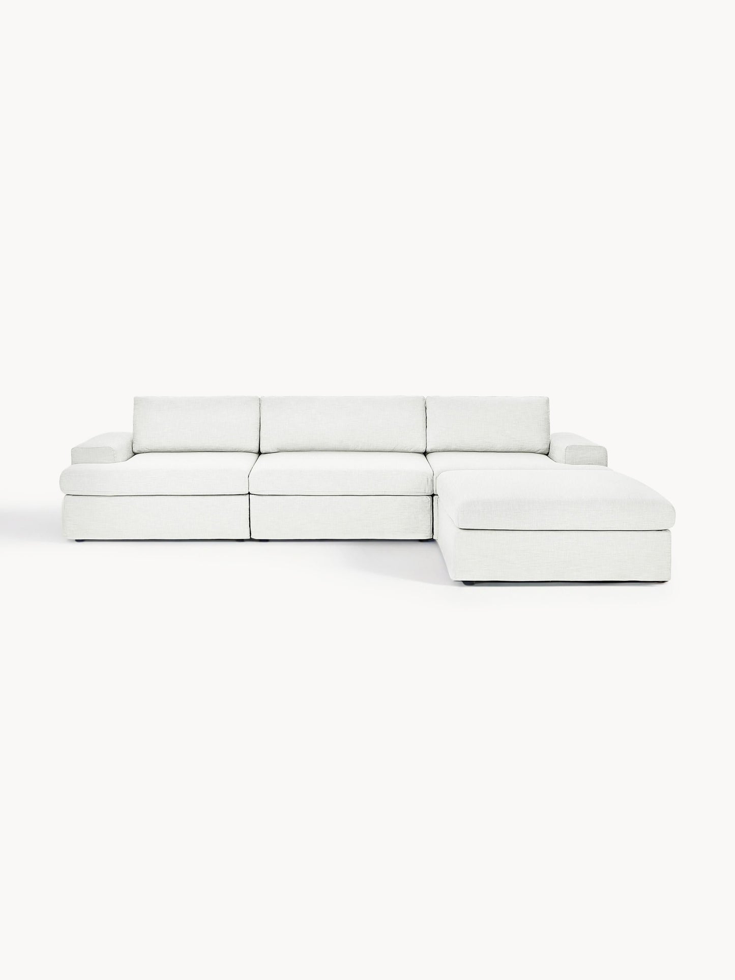 Galeriebild 1 - Modulares Sofa Russell (4-Sitzer) mit Hocker (links/rechts)