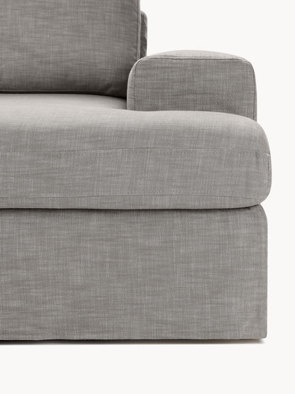 Modulares Sofa Russell (4-Sitzer) mit Hocker (links/rechts)