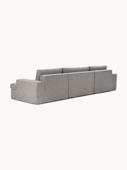 Modulares Sofa Russell (4-Sitzer) mit Hocker (links/rechts)