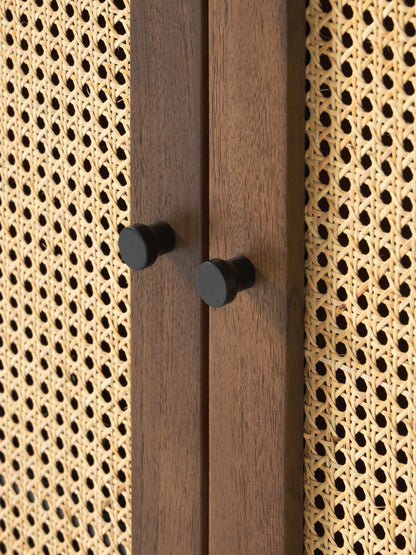 Highboard Vienna mit Wiener Geflecht