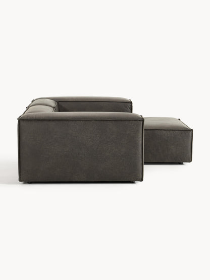 Modulares Ecksofa Lennon (2-Sitzer) aus Leder