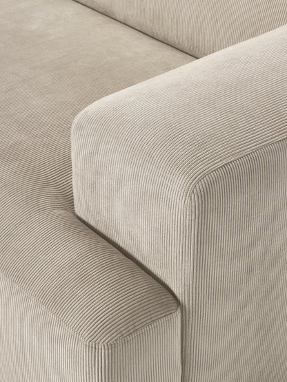 Cord-Sofa Melva (3-Sitzer)