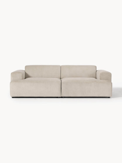 Galeriebild 1 - Cord-Sofa Melva (3-Sitzer)