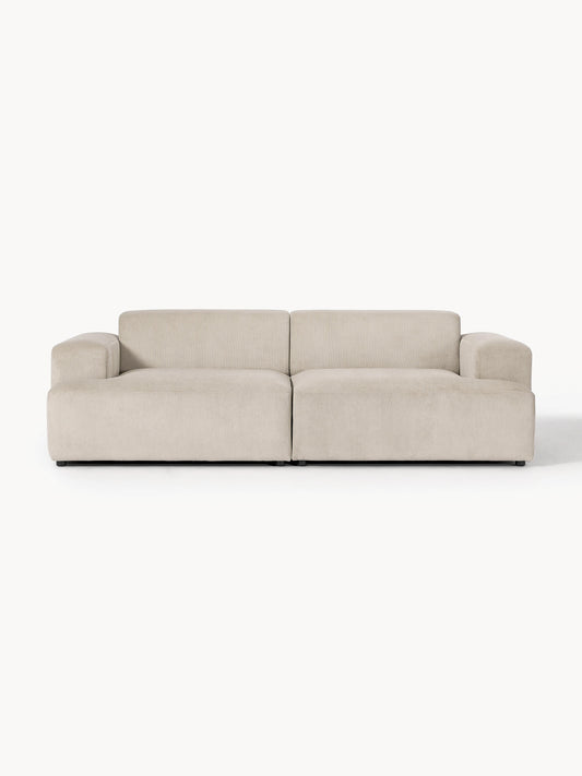 Galeriebild 1 - Cord-Sofa Melva (3-Sitzer)