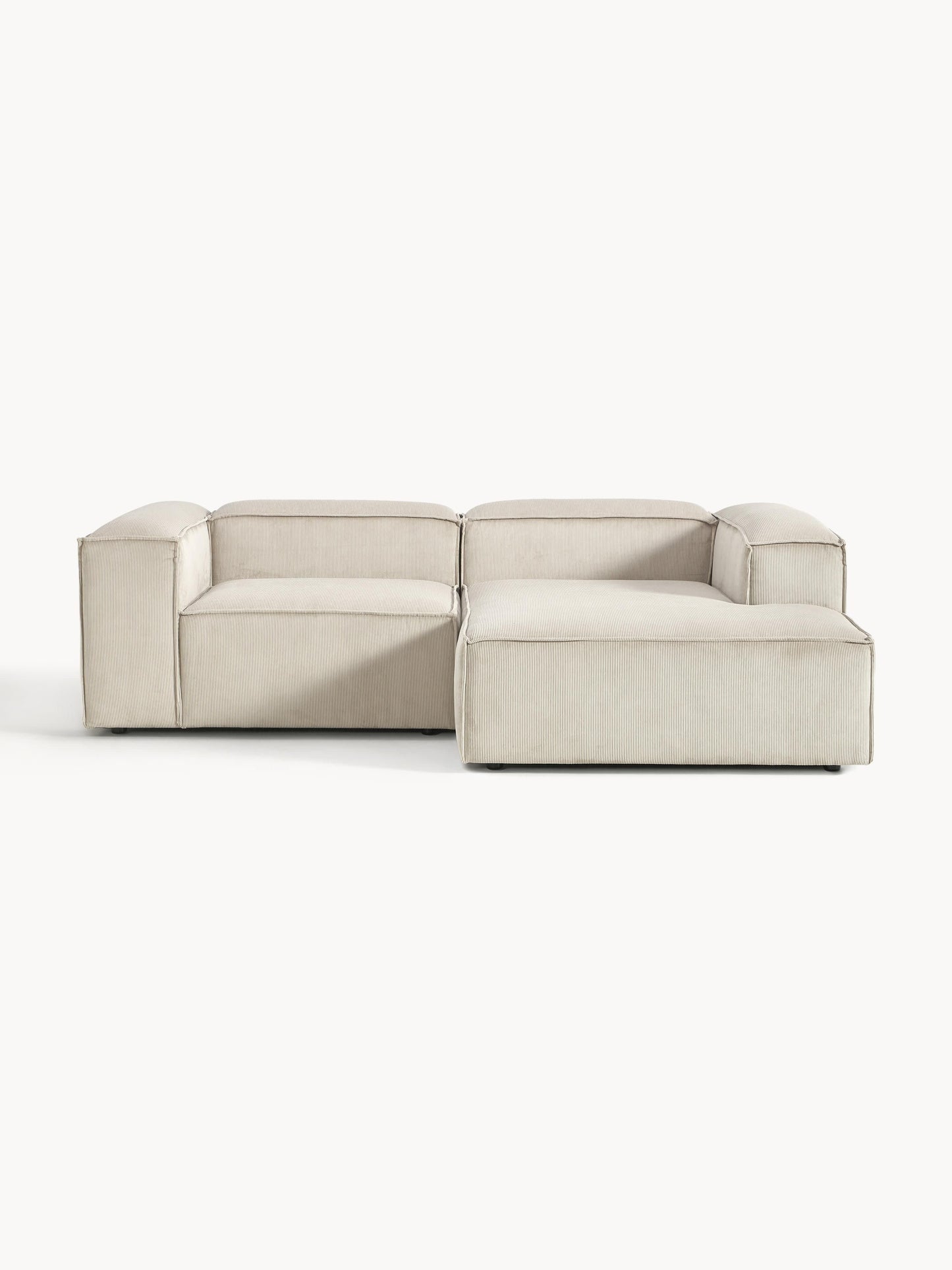 Galeriebild 1 - Modulares Ecksofa Lennon (2-Sitzer) aus Cord