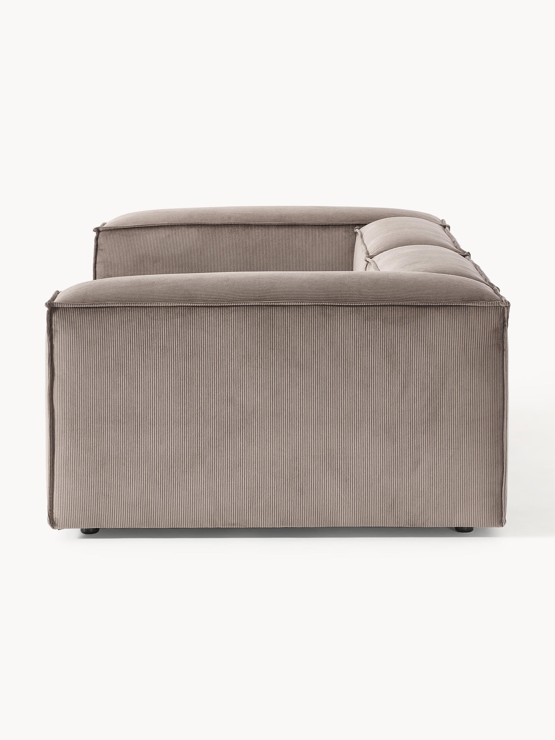 Modulares Sofa Lennon (3-Sitzer) aus Cord