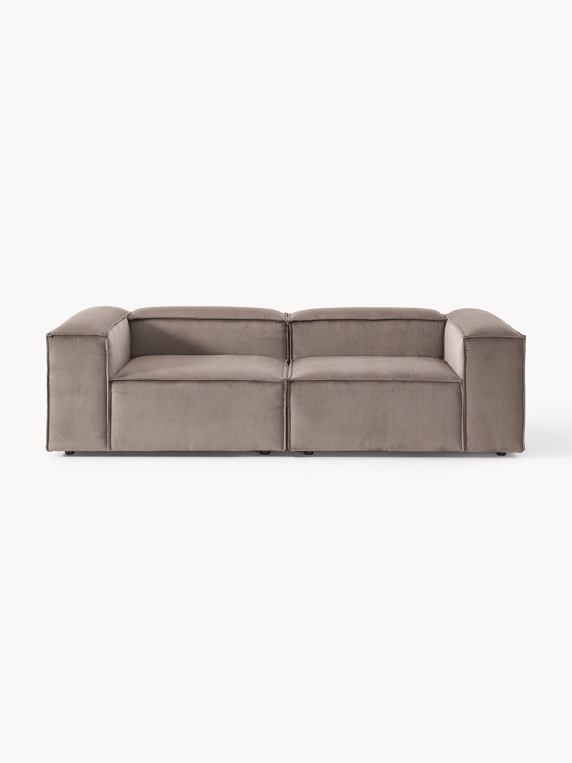 Galeriebild 1 - Modulares Sofa Lennon (3-Sitzer) aus Cord