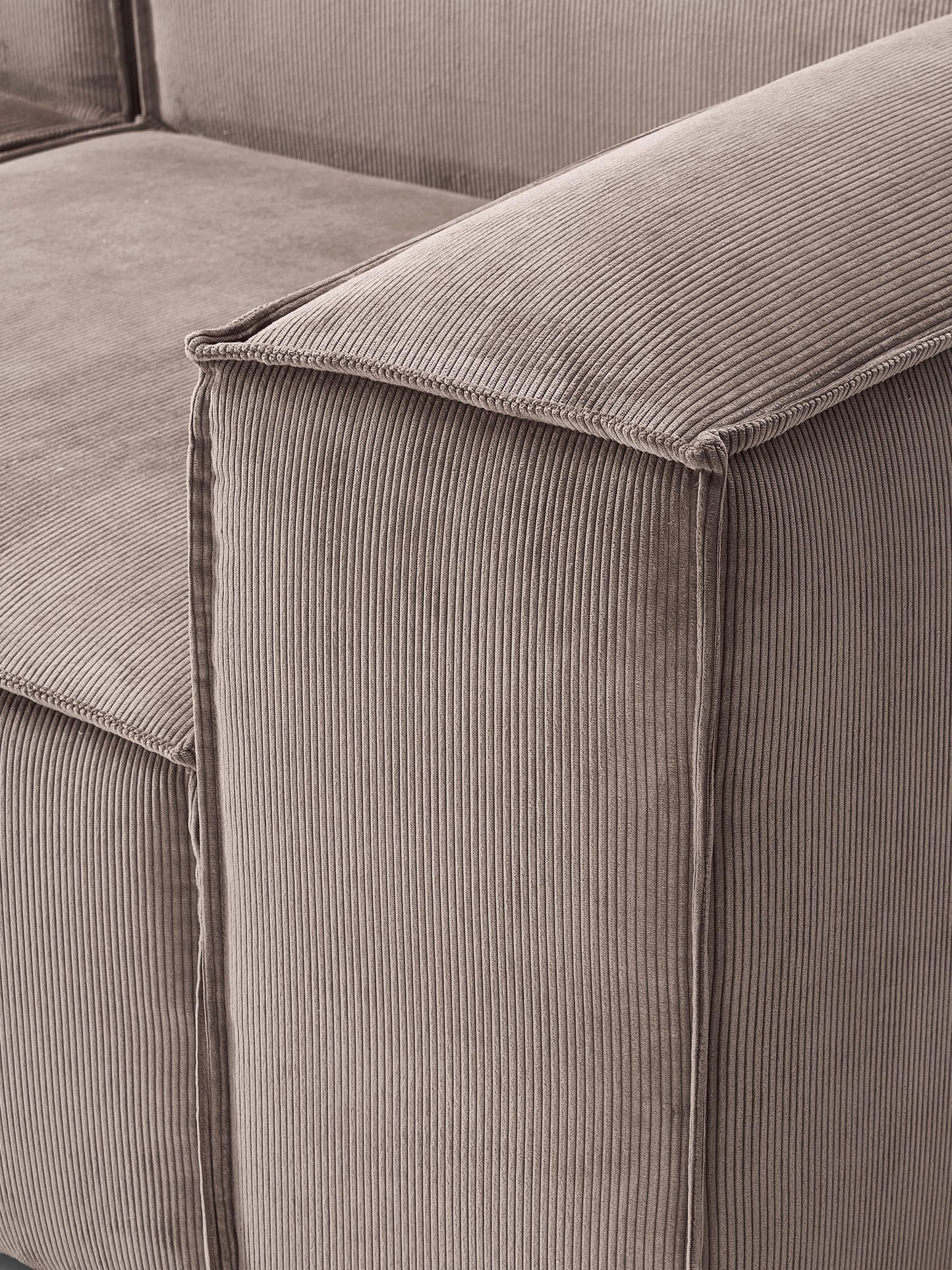 Modulares Sofa Lennon (3-Sitzer) aus Cord