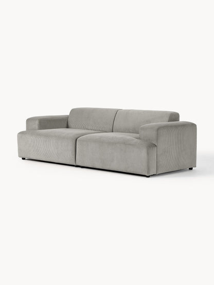 Cord-Sofa Melva (3-Sitzer)