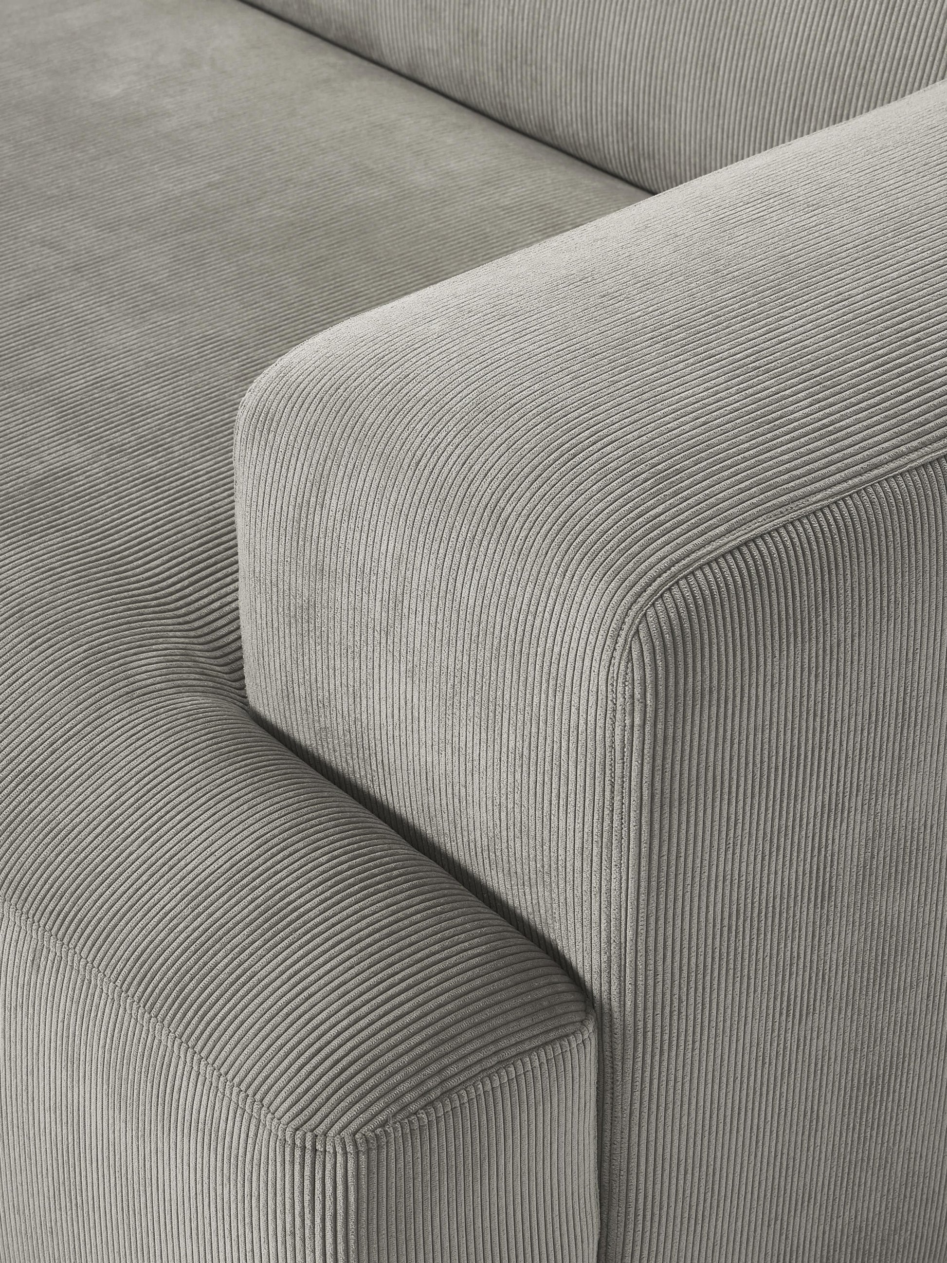 Cord-Sofa Melva (3-Sitzer)