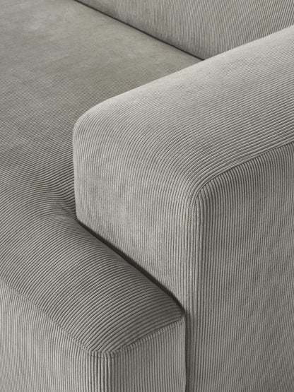 Cord-Sofa Melva (3-Sitzer)