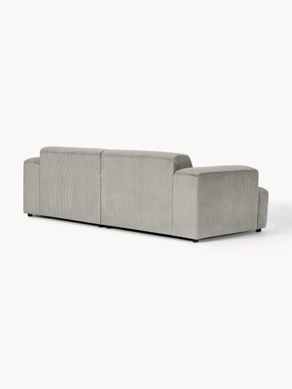 Cord-Sofa Melva (3-Sitzer)