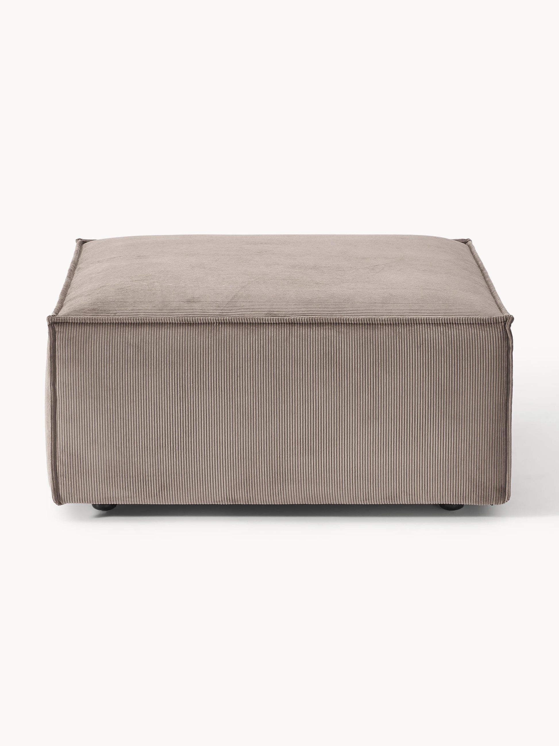 Sofa-Hocker Lennon aus Cord