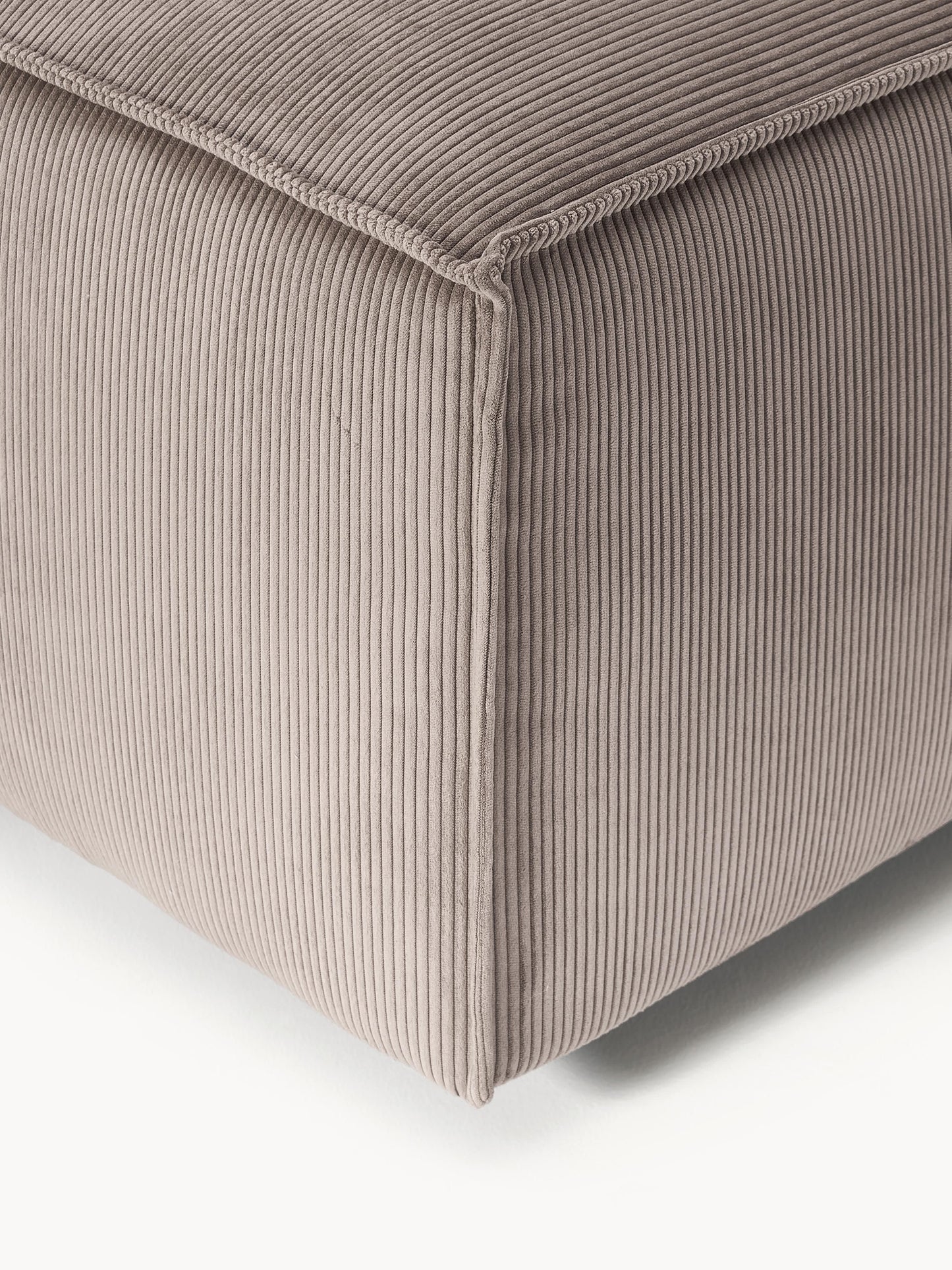 Sofa-Hocker Lennon aus Cord
