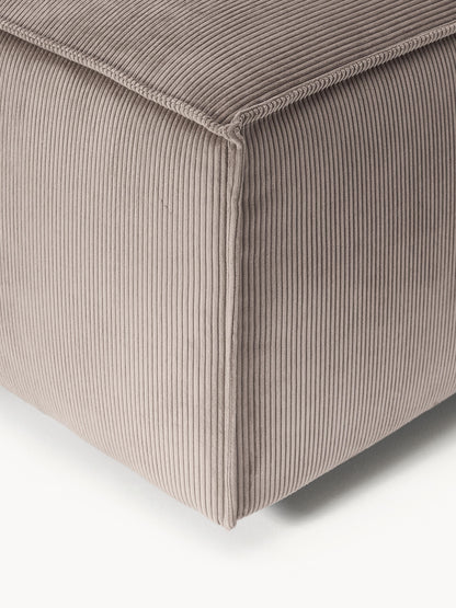 Sofa-Hocker Lennon aus Cord