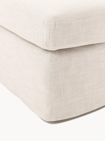 Sofa-Hocker Russell mit abnehmbaren Bezügen