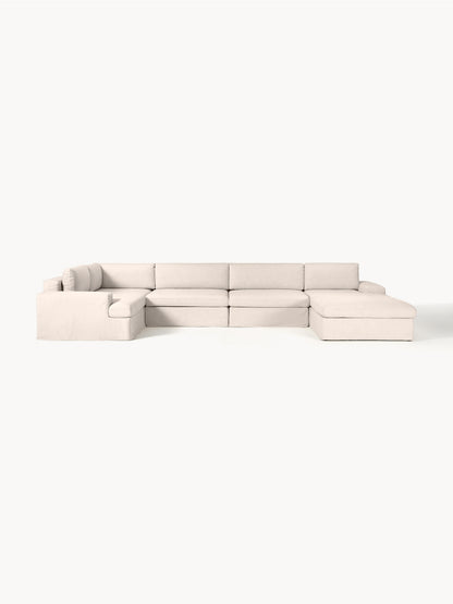 Modulares XL Sofa Russell mit abnehmbaren Bezügen