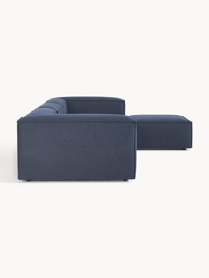 Modulares Sofa Lennon (4-Sitzer) mit Hocker (links/rechts)