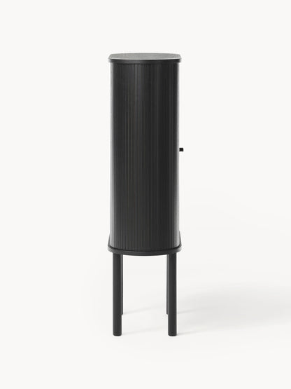 Highboard Calary mit geriffelter Front