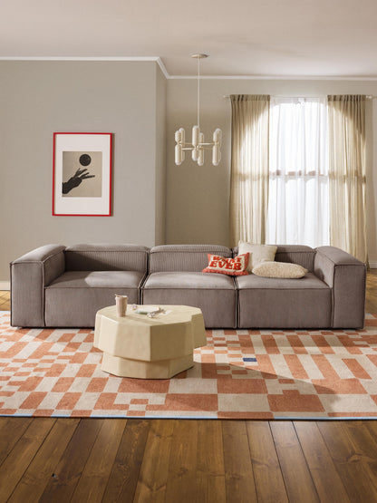 Modulares Sofa Lennon (4-Sitzer) aus Cord