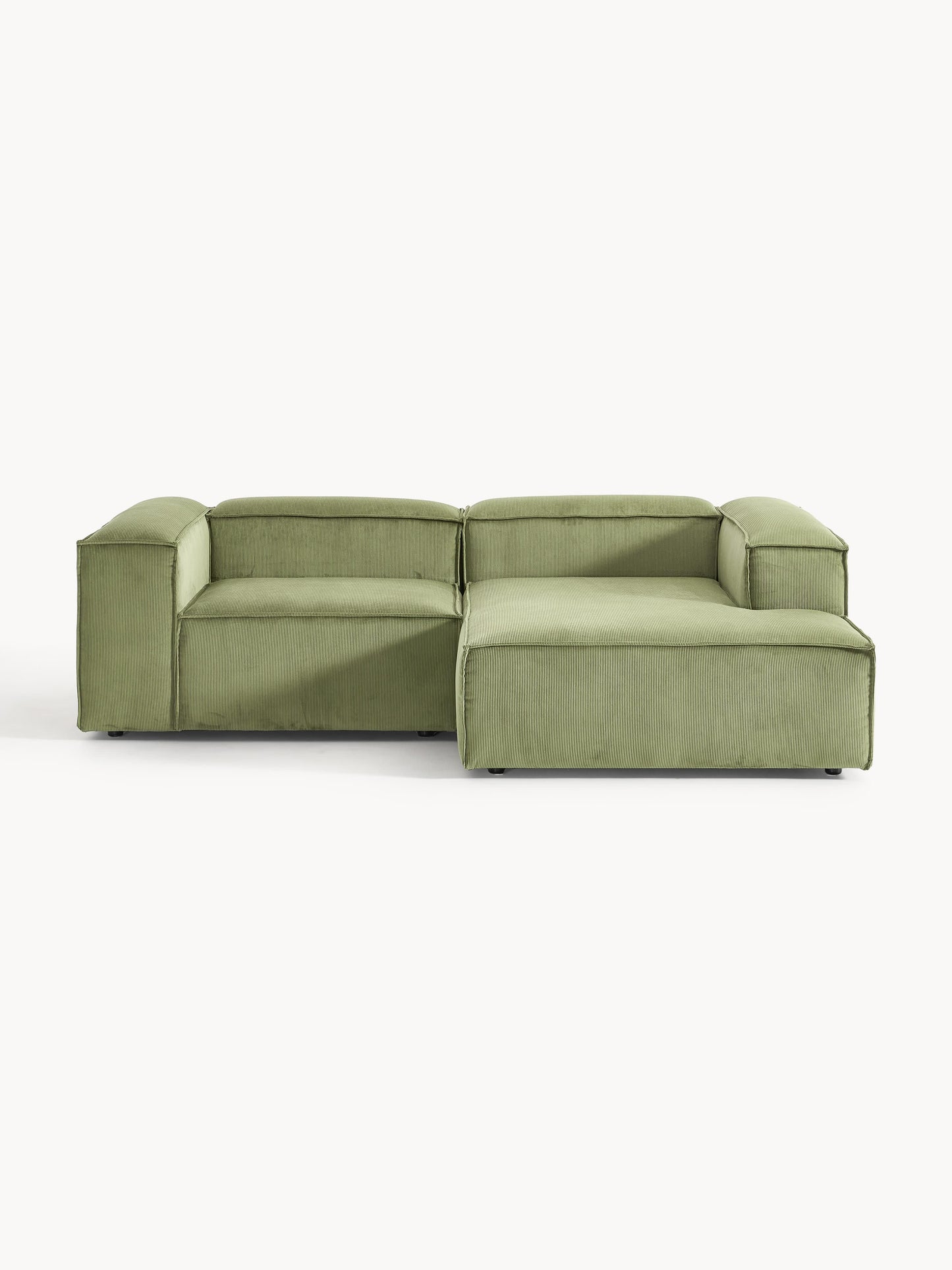 Galeriebild 1 - Modulares Ecksofa Lennon (2-Sitzer) aus Cord