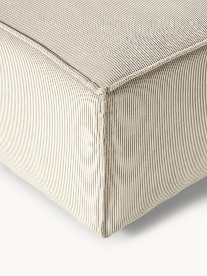 Sofa-Hocker Lennon aus Cord