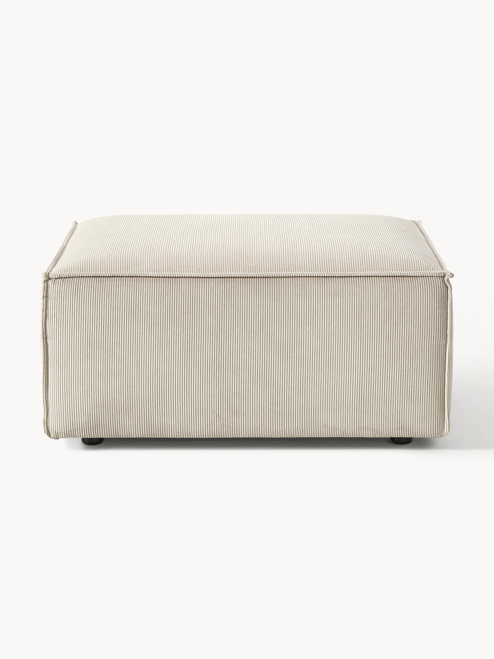 Sofa-Hocker Lennon aus Cord