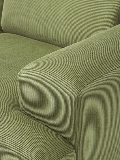 Cord-Sofa Melva (3-Sitzer)