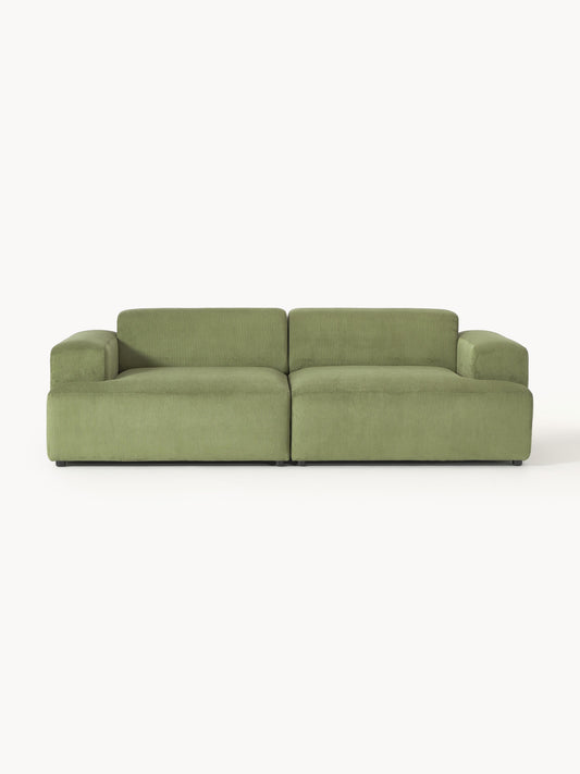 Galeriebild 1 - Cord-Sofa Melva (3-Sitzer)