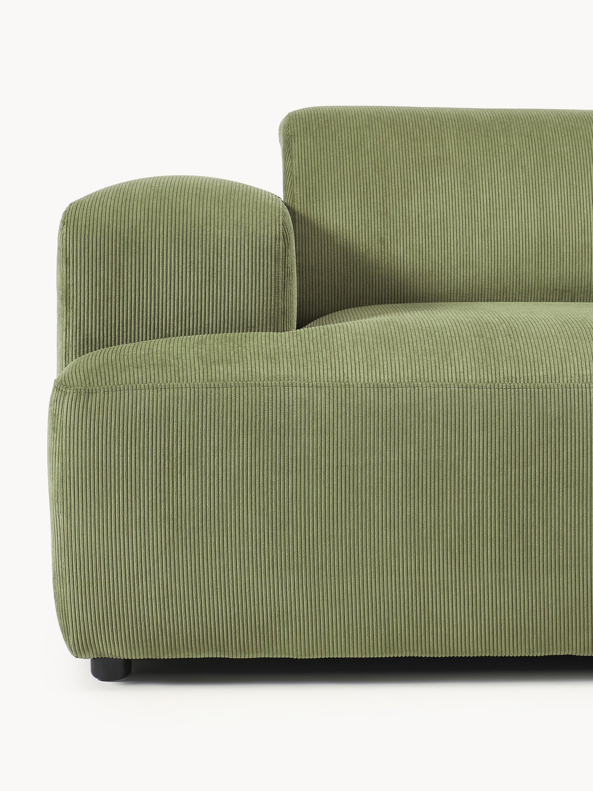 Cord-Sofa Melva (3-Sitzer)