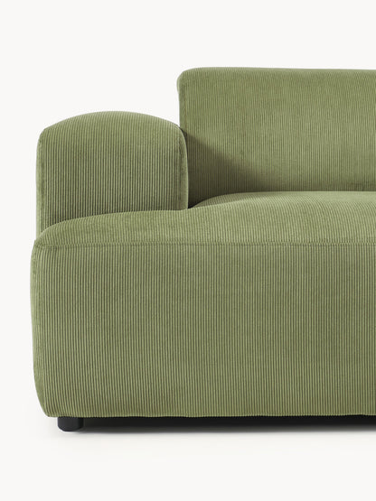Cord-Sofa Melva (3-Sitzer)