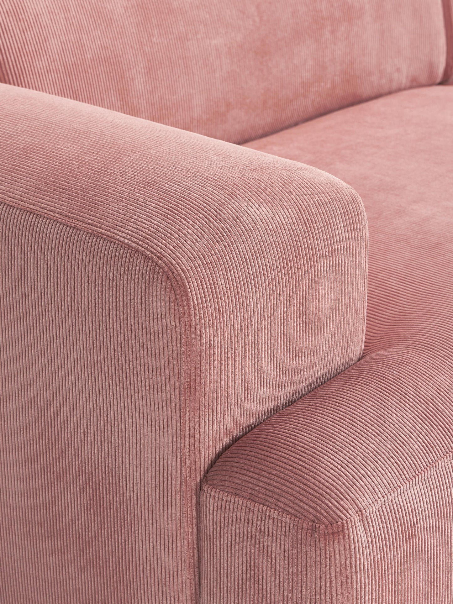 Cord-Ecksofa Melva (4-Sitzer)