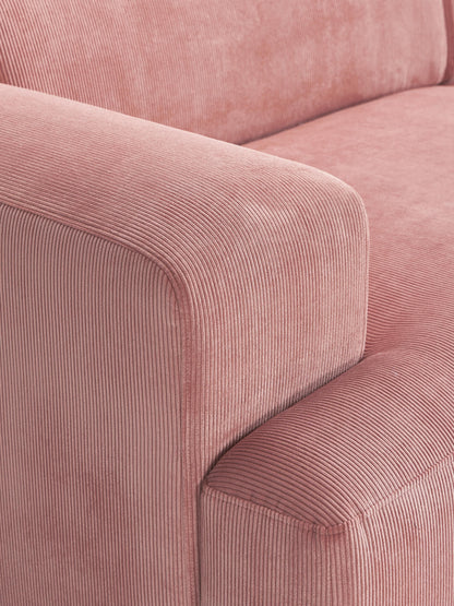 Cord-Ecksofa Melva (4-Sitzer)
