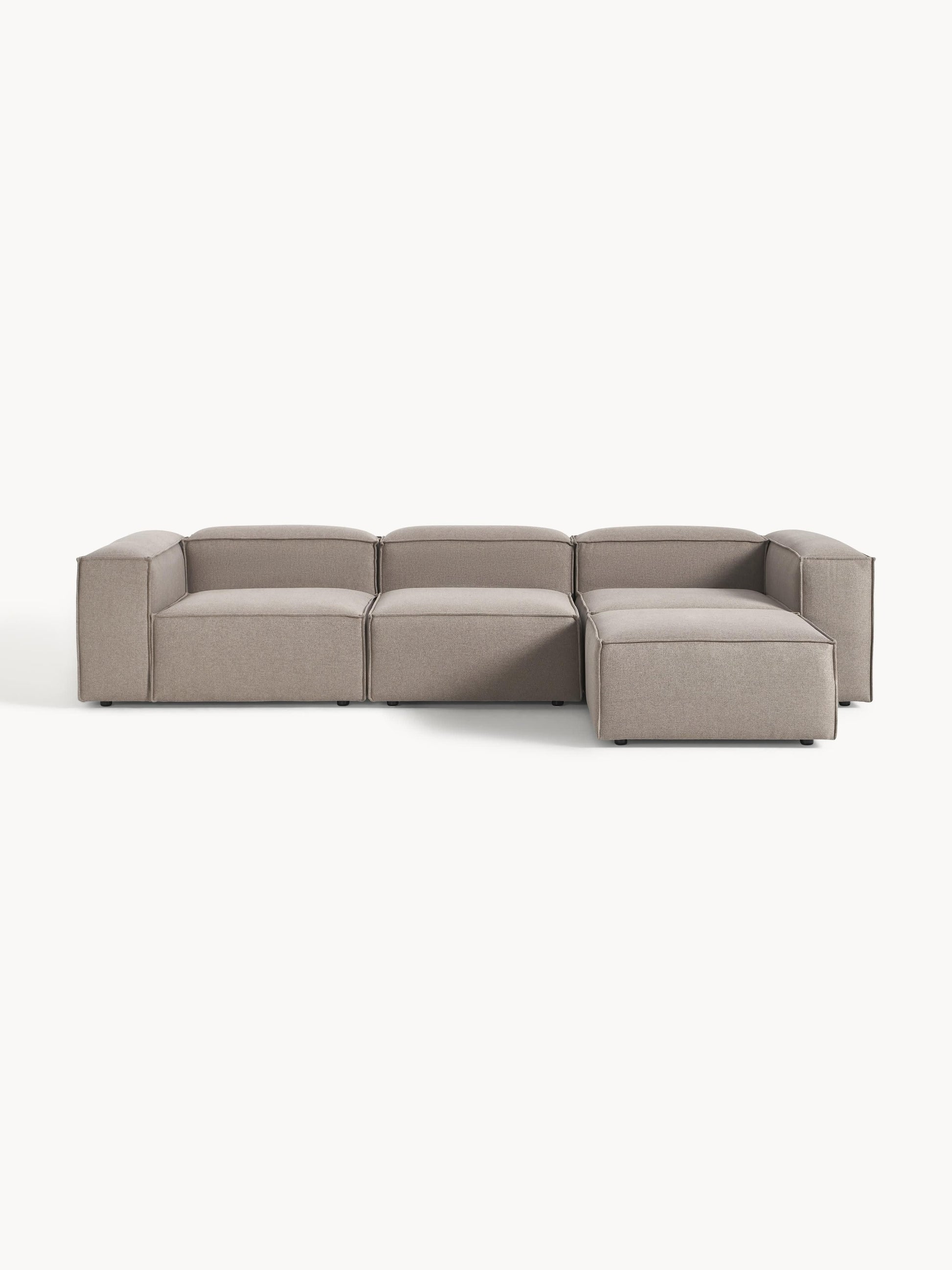 Galeriebild 1 - Modulares Sofa Lennon (4-Sitzer) mit Hocker (links/rechts)