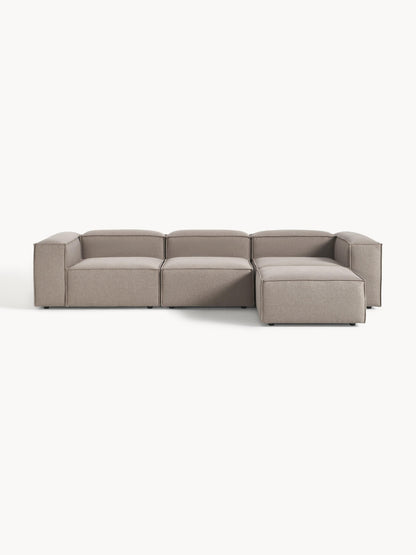Galeriebild 1 - Modulares Sofa Lennon (4-Sitzer) mit Hocker (links/rechts)