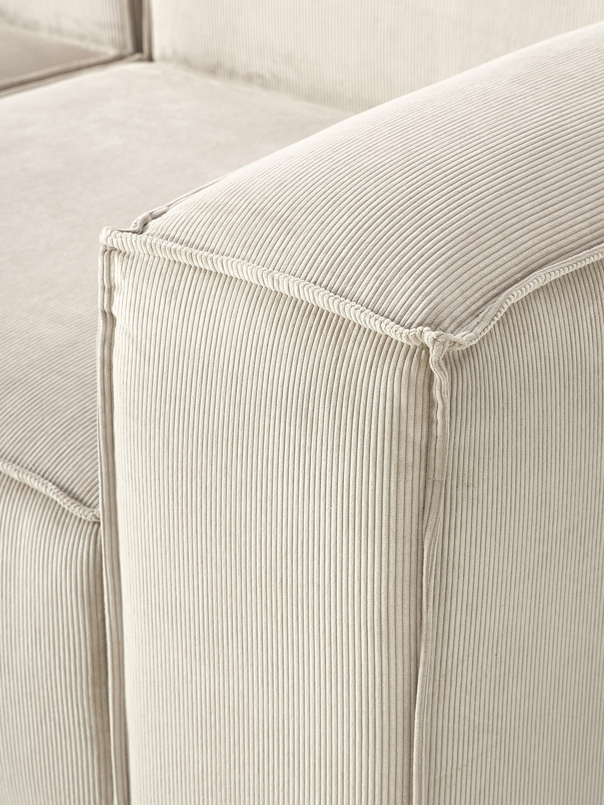 Modulares Sofa Lennon (3-Sitzer) aus Cord