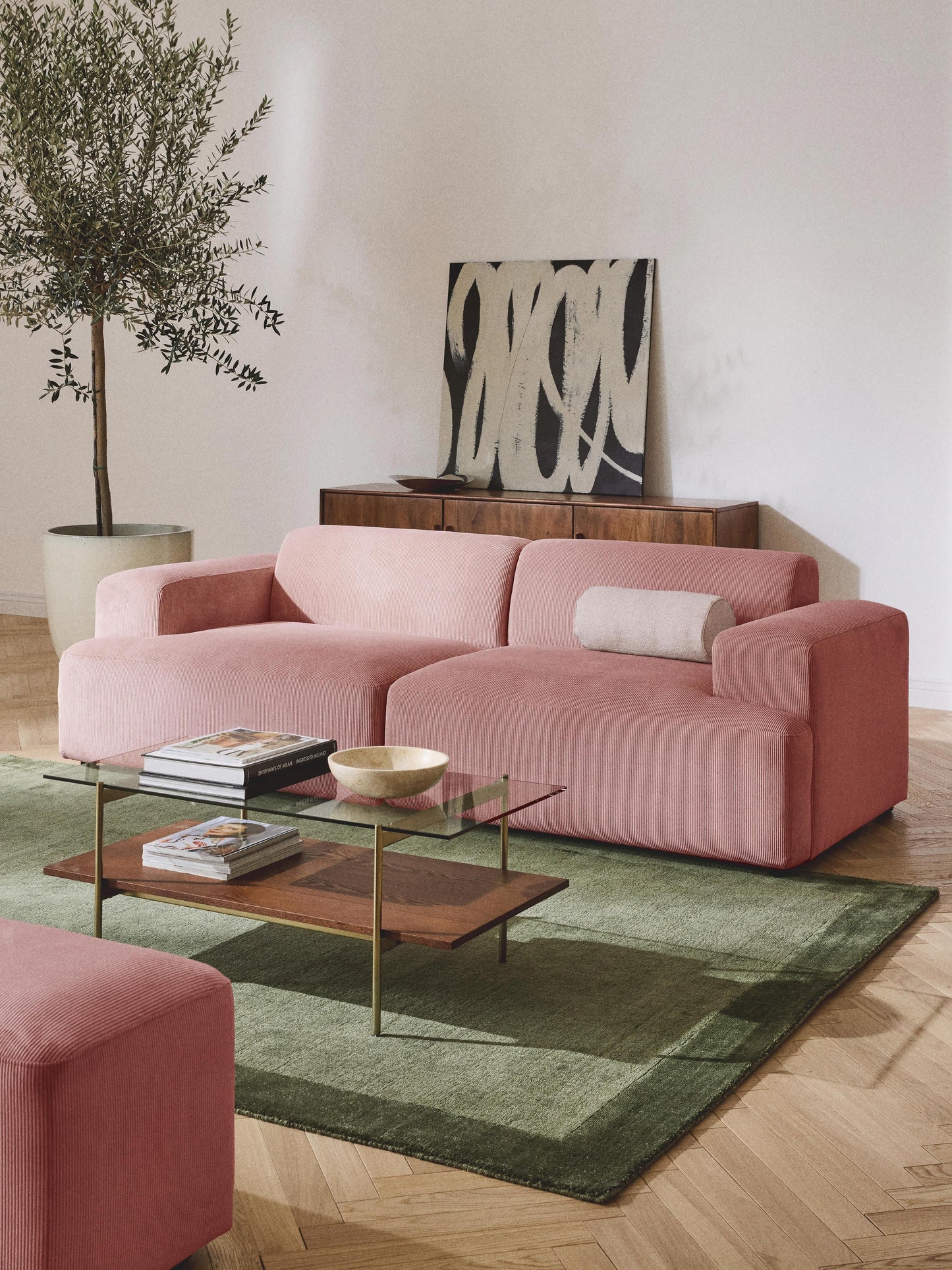 Cord-Sofa Melva (2-Sitzer)