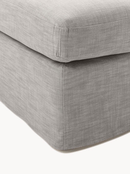 Sofa-Hocker Russell mit abnehmbaren Bezügen