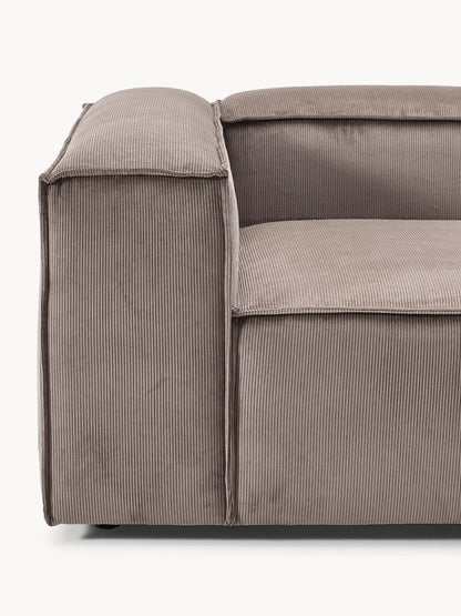 Modulare Ottomane Lennon aus Cord