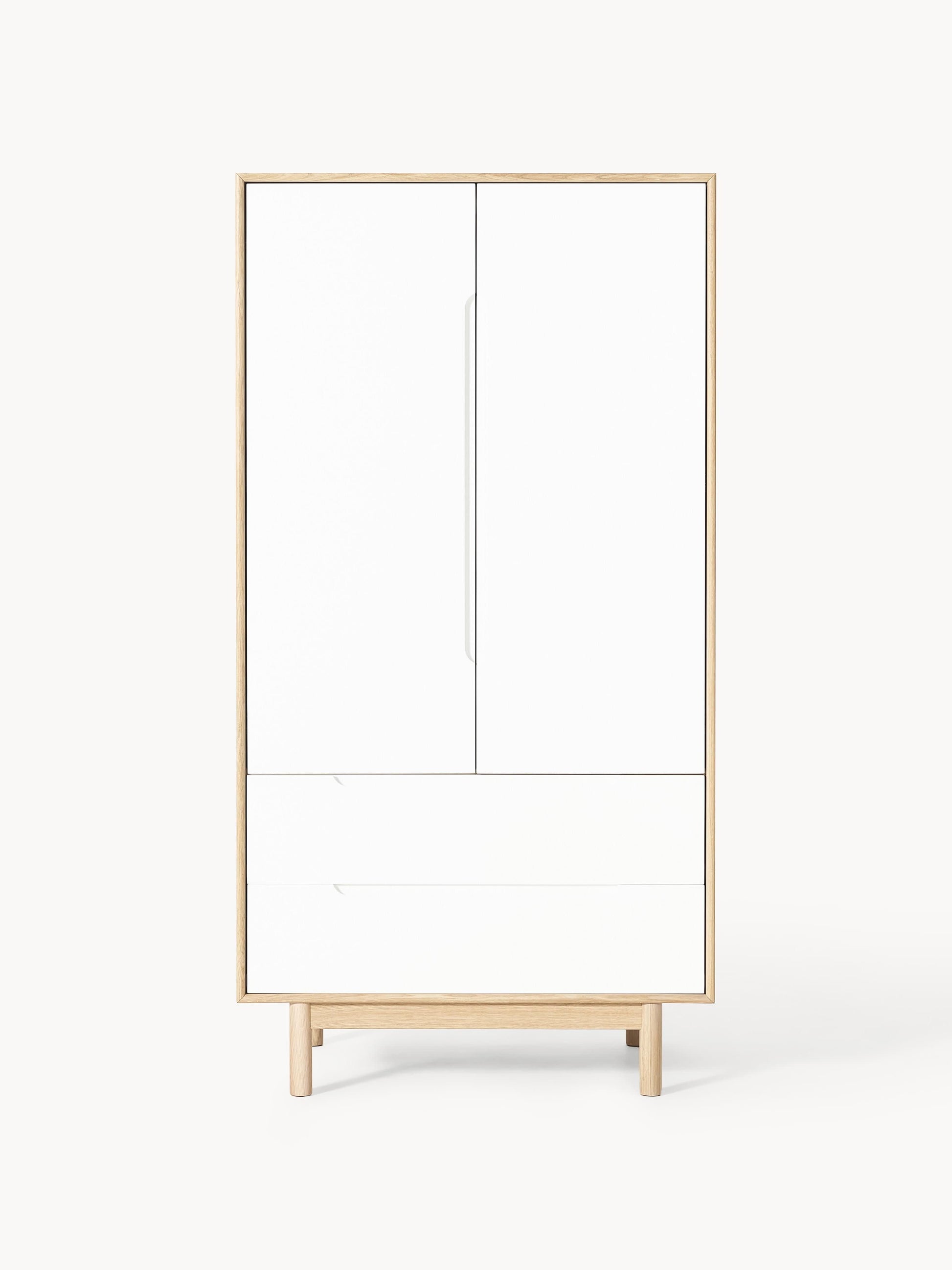 Kleiner Kleiderschrank Cassy, 2-türig