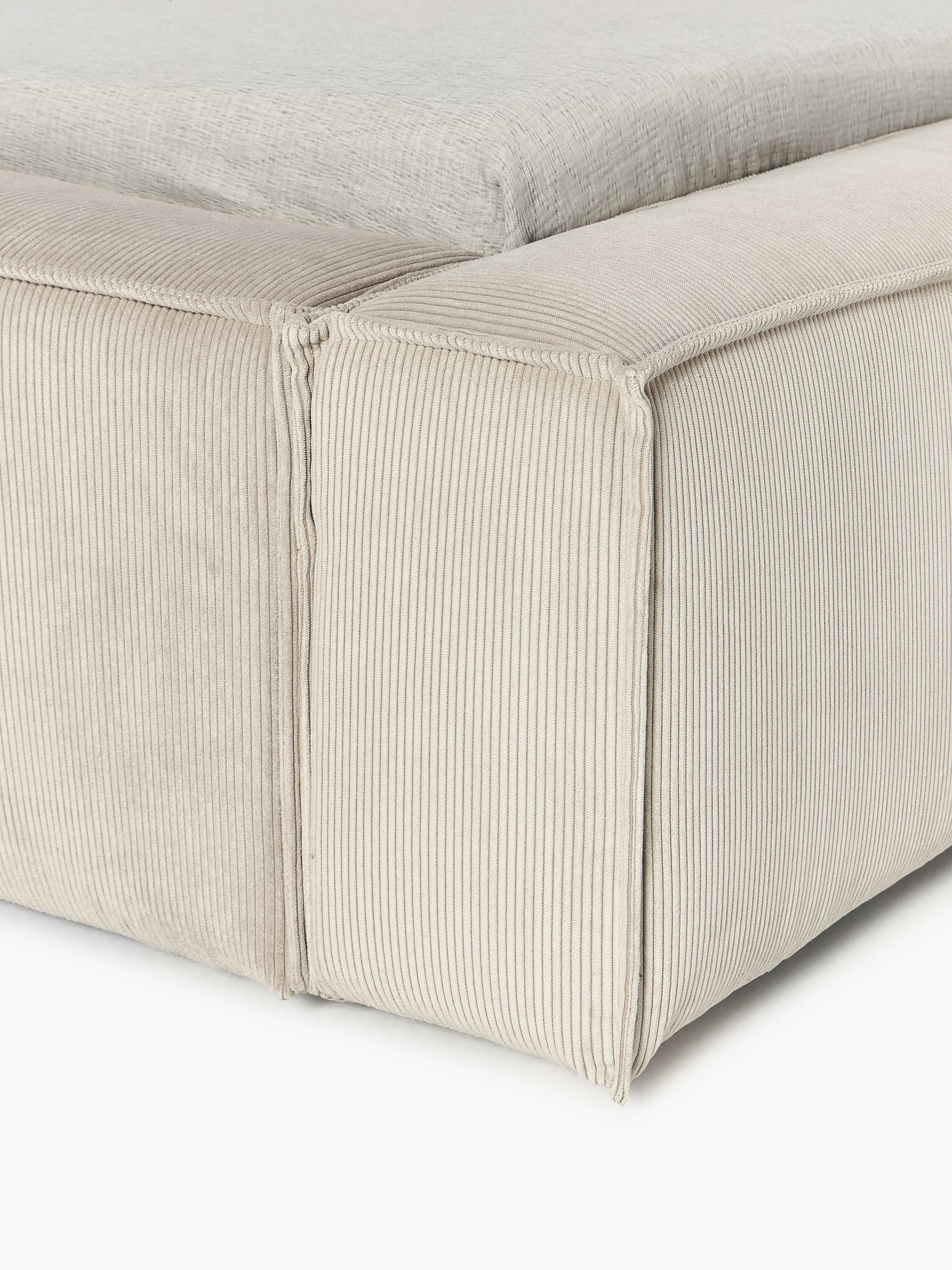 Polsterbett Lennon aus Cord