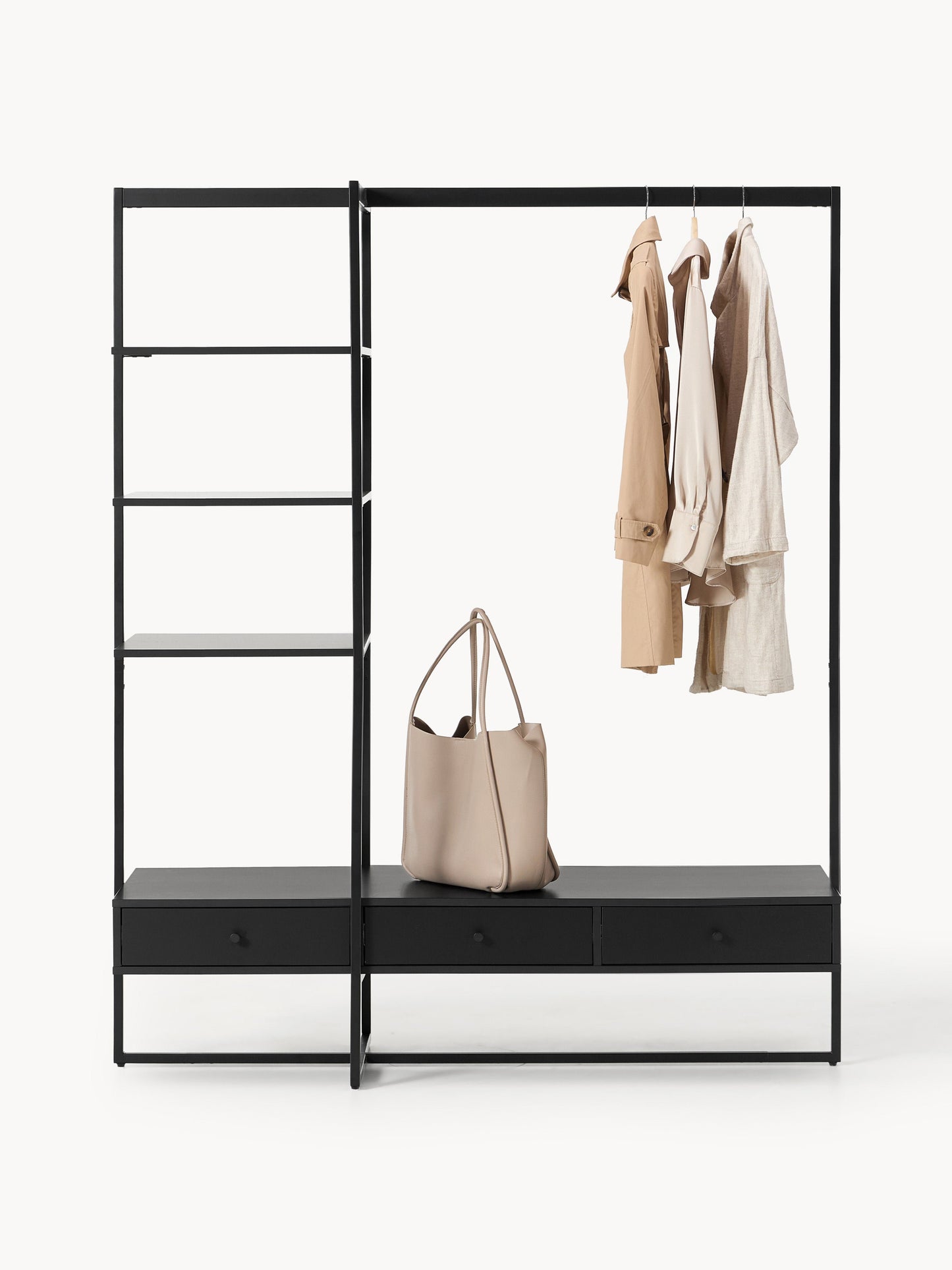 Offener Kleiderschrank Pacey