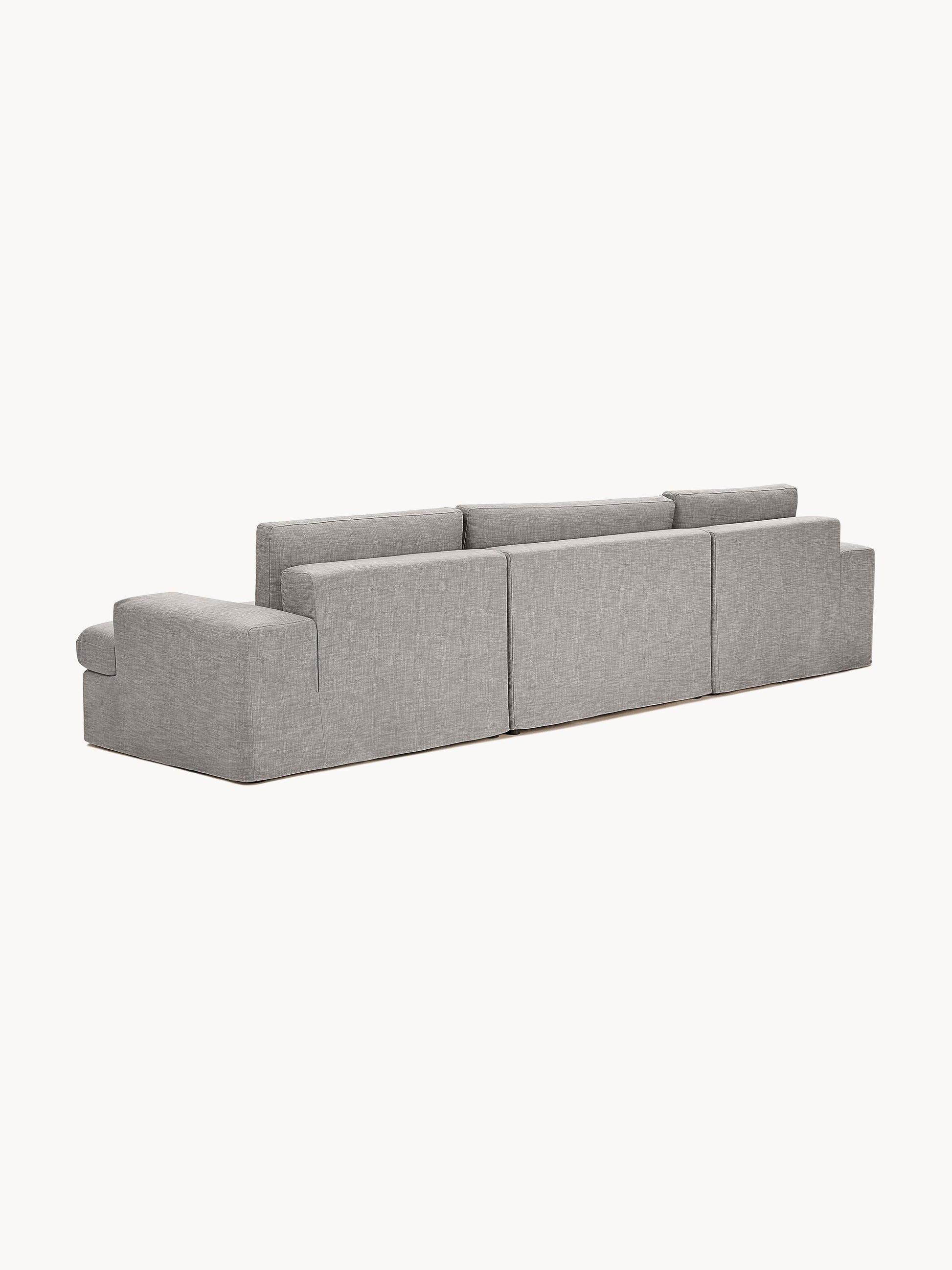 Modulares Sofa Russell (4-Sitzer) mit abnehmbaren Bezügen